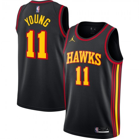 Herren NBA Atlanta Hawks Trikot Trae Young 11 Jordan Brand 2020-2021 Statement Edition Swingman